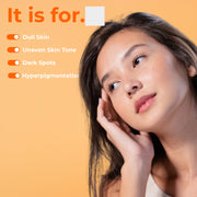 DERMACELLS 20% Vitamin C Face Serum 30ml | Vitamin C, 5% Niacinamide & Hyaluronic Acid for Glowing Skin, Dark Spots & Hydration