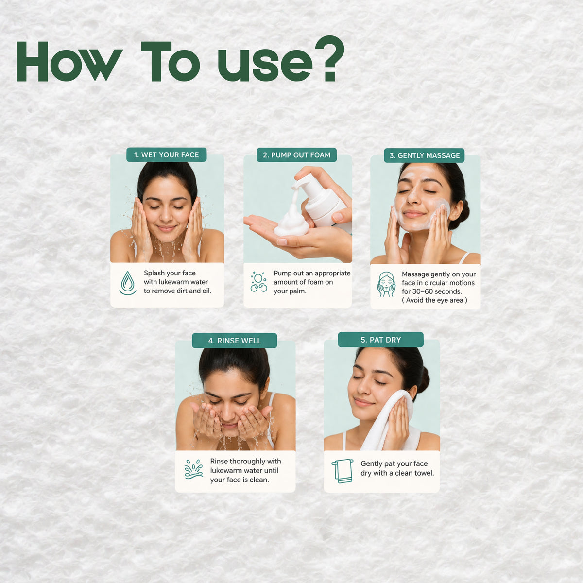 DERMACELLS 2% Glutathione Foaming Face Wash with Alpha Arbutin, D-Panthenol, Mulberry & Papaya Extracts – 100 ml