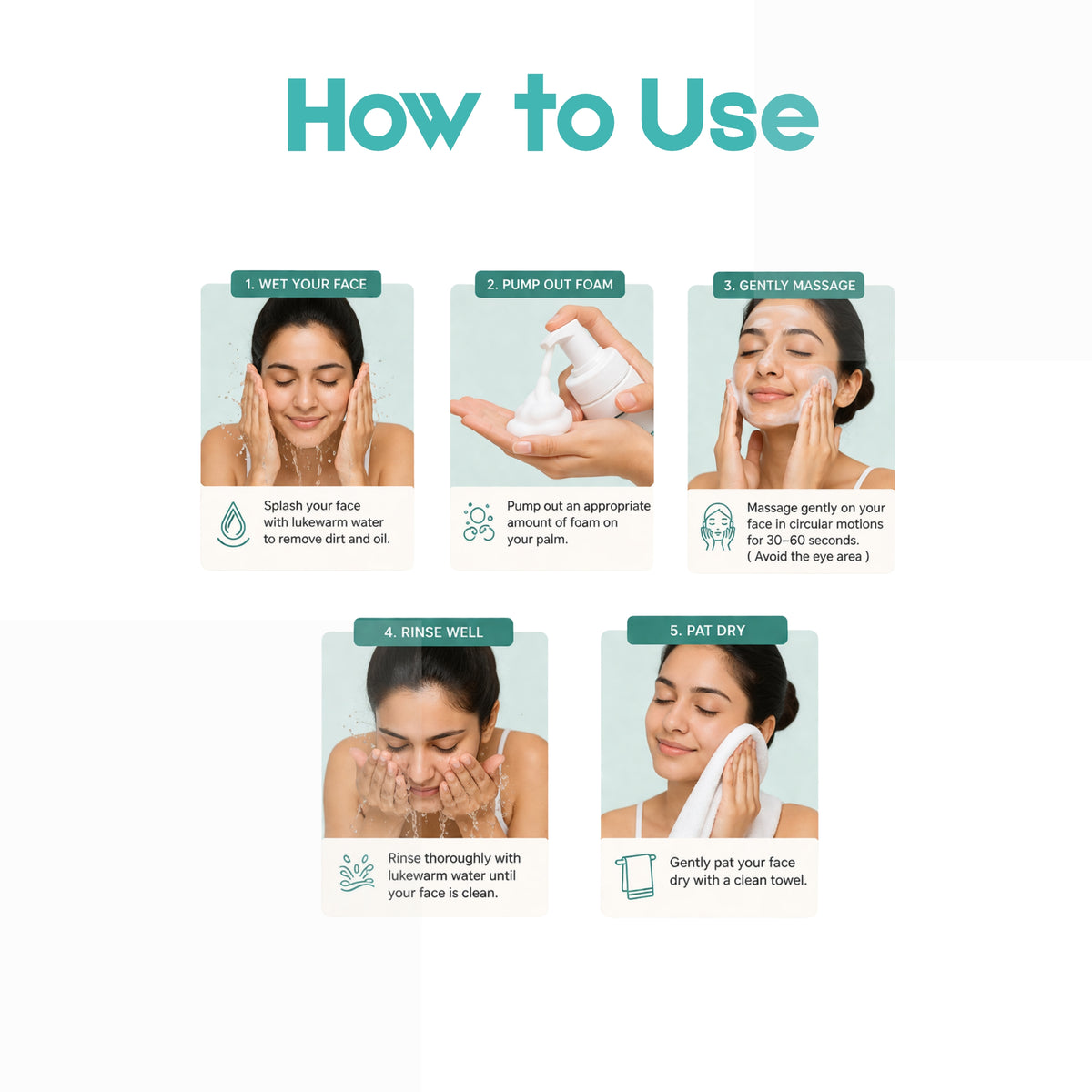 DERMACELLS 5% Kojic Acid Foaming Face Wash 100ml | Niacinamide & Alpha Arbutin Face Cleanser for Dark Spots, Pigmentation & Bright Skin
